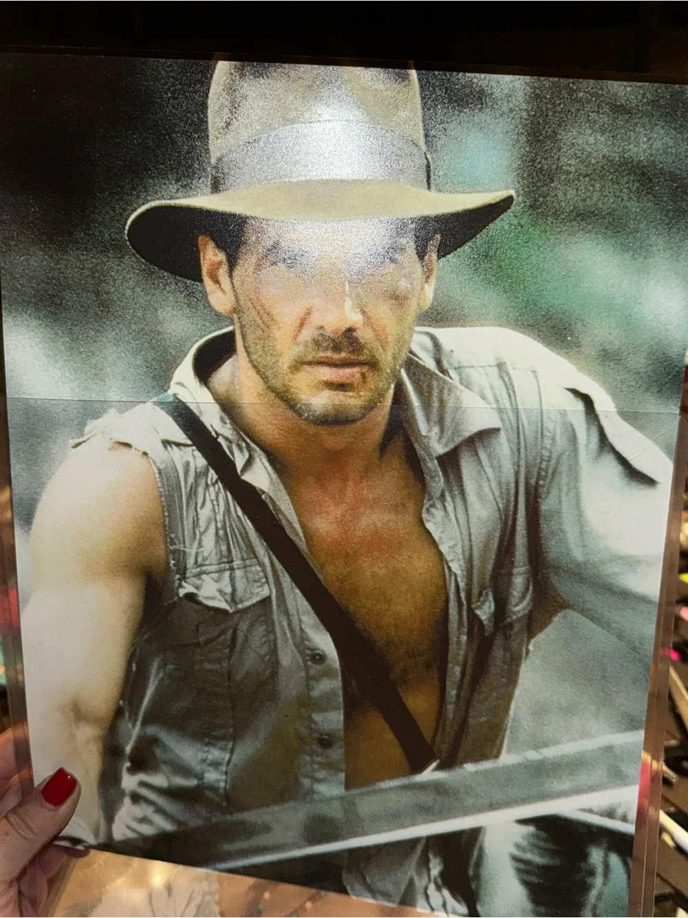 Harrison Ford, The Temple of Doom (1984) Promo Photo (11x14)